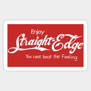 Enjoy Straight Edge Magnet